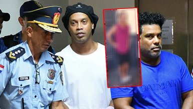 Ronaldinho'nun kaldığı hapishaneden ilk görüntüsü basına sızdı