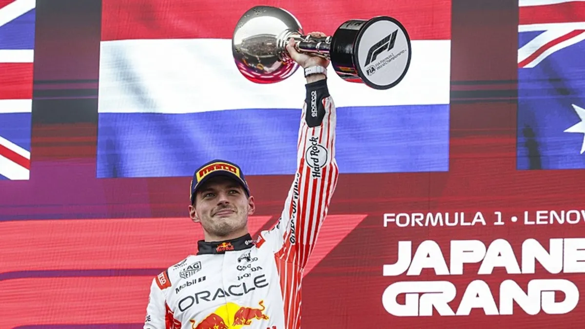 Formula 1'de Max Verstappen'den sezonun ilk zaferi!