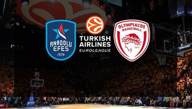 Anadolu Efes - Olympiakos maçı ne zaman, saat kaçta ve hangi kanalda canlı yayınlanacak? | THY Euroleague