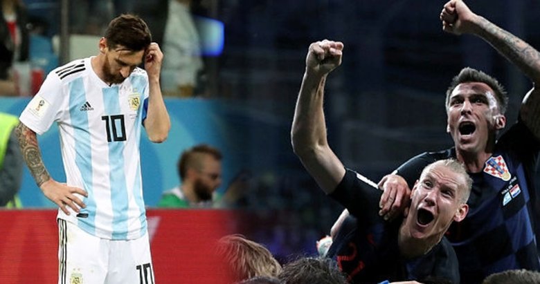 Vida sevindi Messi üzüldü! Arjantin 0-3 Hırvatistan maç sonucu