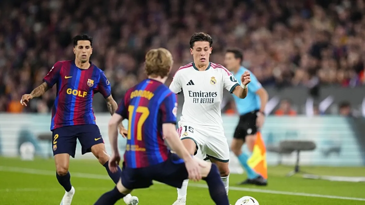 El Clasico'da zafer Arda Güler'li Real Madrid'in!