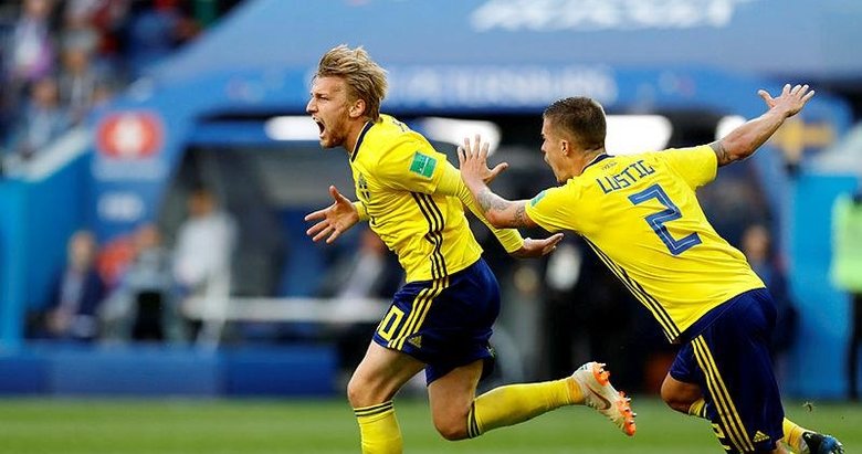 2018 Dünya Kupası'nda İsveç İsviçre'yi 1-0 mağlup etti ve çeyrek finale yükseldi (GENİŞ ÖZET GOLLER İZLE)