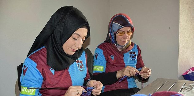 Örgümüzü alıp geldik