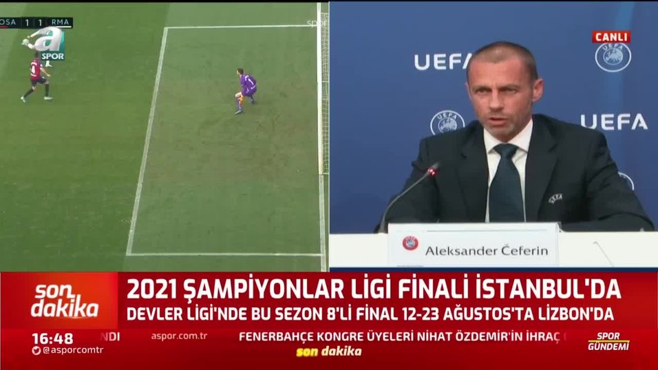 Ve Uefa Kararini Verdi Sampiyonlar Ligi Ve Avrupa Ligi Videosunu Izle Fotomac Tv
