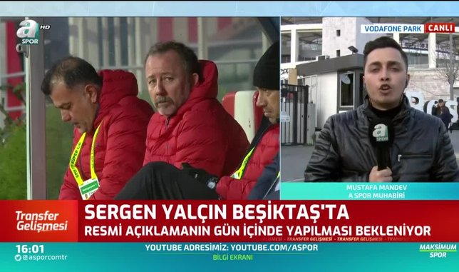 Sergen Yalçın Beşiktaş'ta