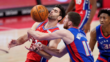 Furkan Korkmaz'lı 76ers Pistons'ı devirdi!