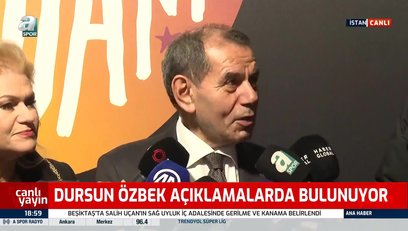 >Dursun Özbek'ten transfer açıklaması!