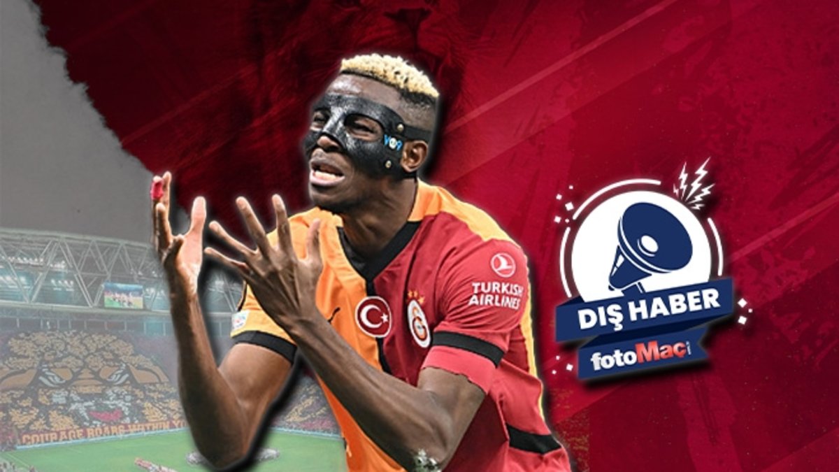 TRANSFER HABERİ - Galatasaray'da Osimhen çılgınlığı! Teklif edilen rakam ortaya çıktı TRANSFER HABERİ - Galatasaray'da Osimhen çılgınlığı! Teklif edilen rakam ortaya çıktı