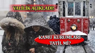 SON DAKİKA: İstanbul Valiliği resmen açıkladı! Kamu çalışanlarına tatil kararı çıktı! Üniversiteler...