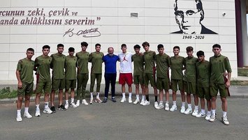 Ahmetcan altyapıdaki futbolculara veda etti!