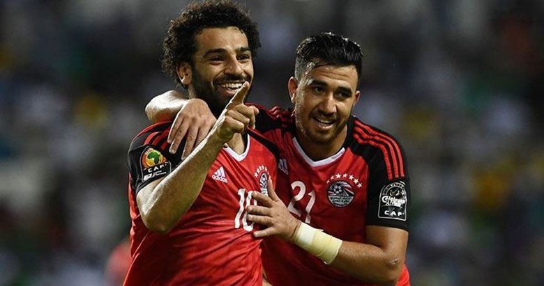 Mohamed Salah ve Trezeguet Dünya Kupası'nda