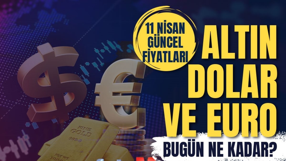 💰DOLAR NE KADAR? | 11 Nisan 2024 Anlık Döviz Kuru Takibi - Euro, dolar, sterlin, gram, çeyrek, yarım altın kaç lira?
