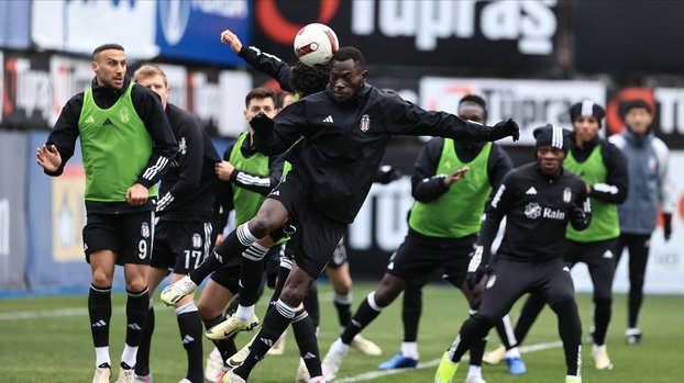 Beşiktaş'ta Başakşehir maçı hazırlıkları