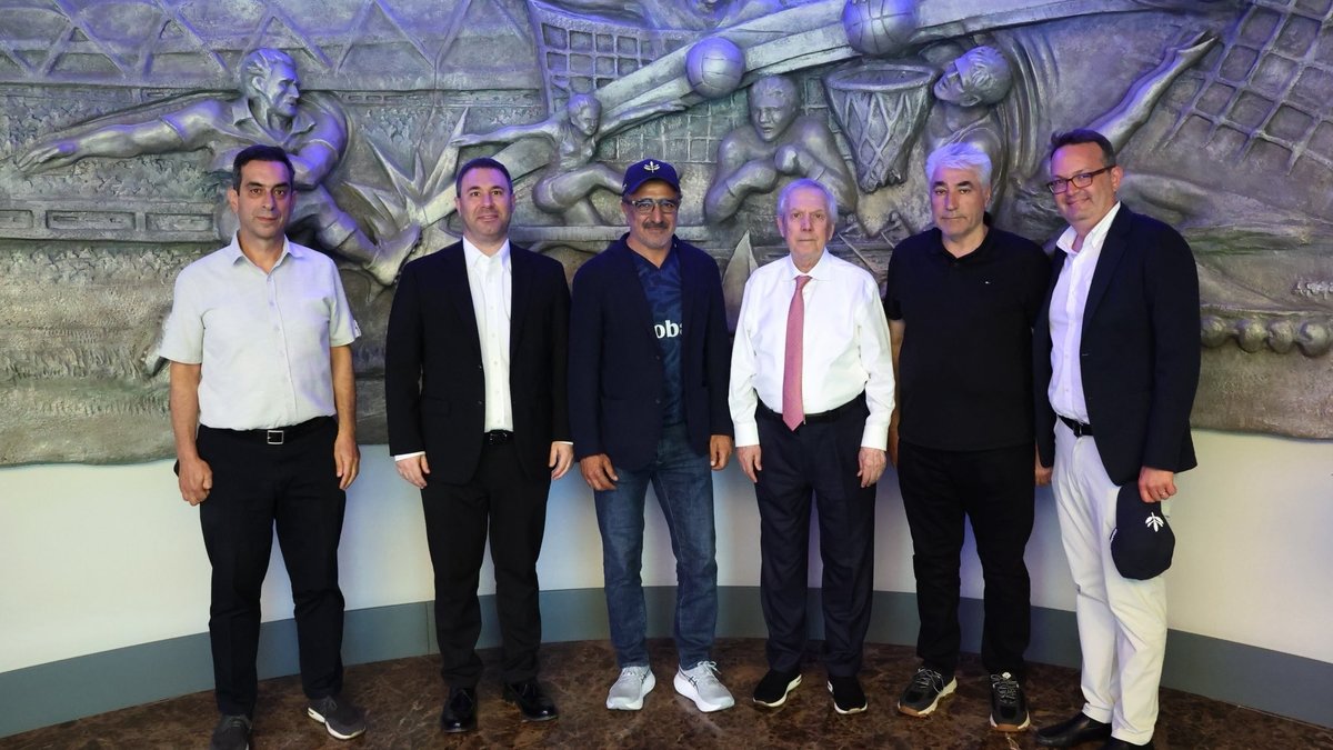 Chobani'nin kurucusu Hamdi Ulukaya'dan Fenerbahçe Başkanı Aziz Yıldırım'a ziyaret
