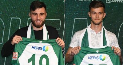 Konyaspor'da çifte imza