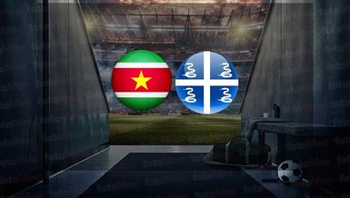 Surinam - Martinik maçı ne zaman, saat kaçta ve hangi kanalda canlı yayınlanacak? | Hazırlık maçı