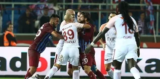 İşte o anlar!.. Olcay ve Feghouli...