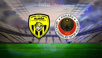 Aliağa Futbol-Gençlerbirliği maçı detayları!