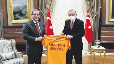 Başkan Erdoğan Elmas’ı kabul etti