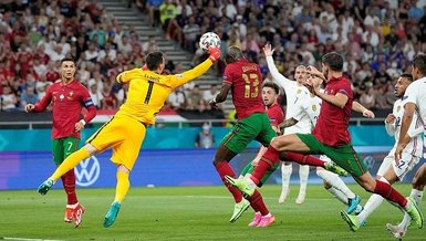 Son dakika spor haberi: Portekiz - Fransa maçında yürekleri ağza getiren an! İşte o pozisyon... (EURO 2020 haberi)