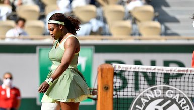 Serena Williams Fransa Açık'a veda etti!