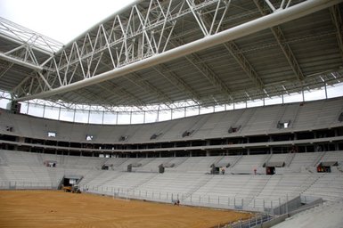 Galatasaraylı futbolcuların Arena gezisi