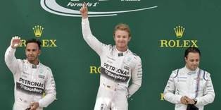 Rosberg'den sezonun 3. galibiyeti