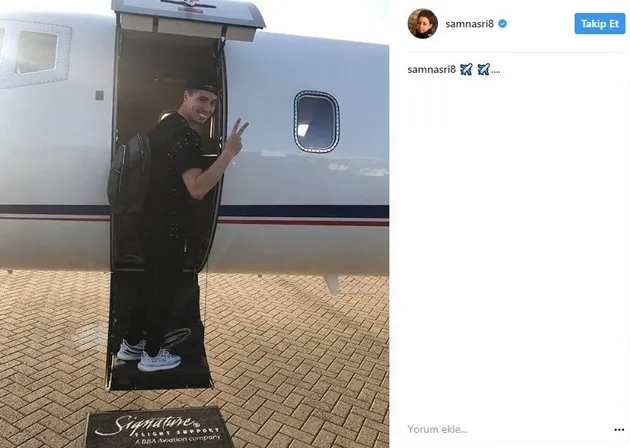 Samir Nasri Antalya'ya geldi - 1