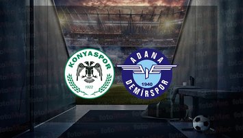 Konyaspor - Adana Demirspor | CANLI