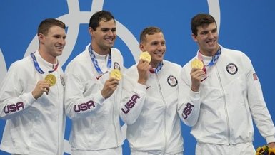 Son dakika spor haberi: Yüzmede ABD'den dünya rekoru geldi!