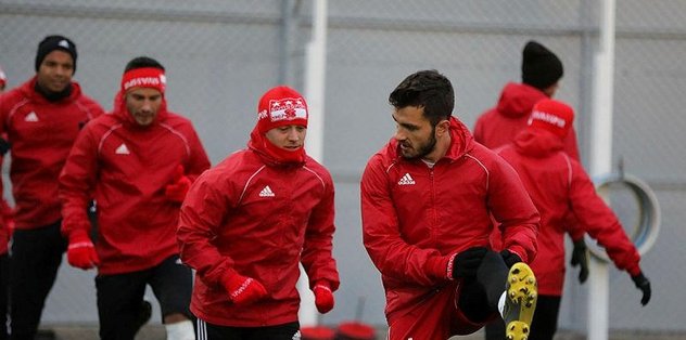 Sivasspor Beşiktaş maçı hazırlıklarını tamamladı
