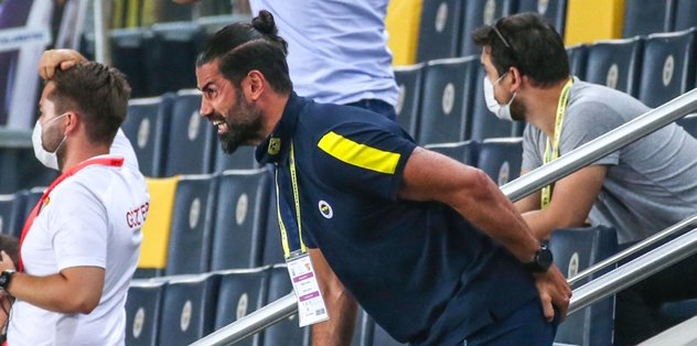Volkan Demirel tribünde çıldırdı! İşte o anlar