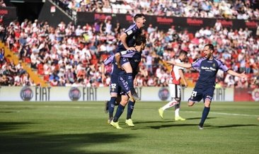 Enes Ünal gol attı Valladolid La Liga'da kaldı