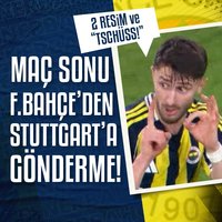 F.Bahçe'den Stuttgart'a: Tschüss!