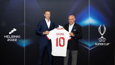 TFF Başkanı Mehmet Büyükekşi'den UEFA Başkanı Aleksander Ceferin'i ziyaret etti
