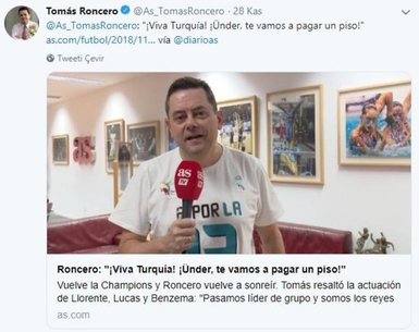İspanyol gazeteci: Cengiz Ünder’e...