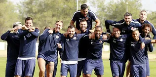 Antalyaspor’da neşeli antrenman