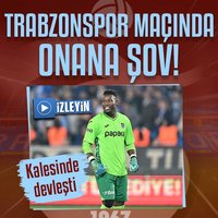 Onana kalesinde devleşti!