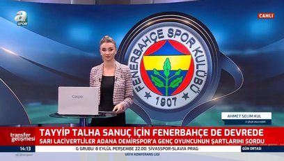 >Fenerbahçe Tayyip Talha Sanuç için devrede