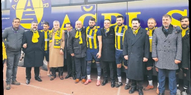 Ağrıspor'a özel otobüs