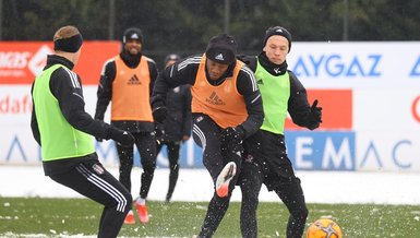 Beşiktaş'ta Galatasaray mesaisi devam etti