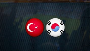 Türkiye-Güney Kore | CANLI