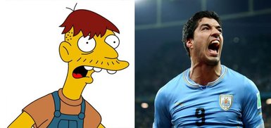 Dünya Kupası yıldızları Simpson’lara benzetildi