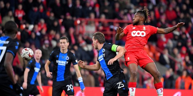 MAÇ SONUCU Standart Liege 0-0 Club Brugge