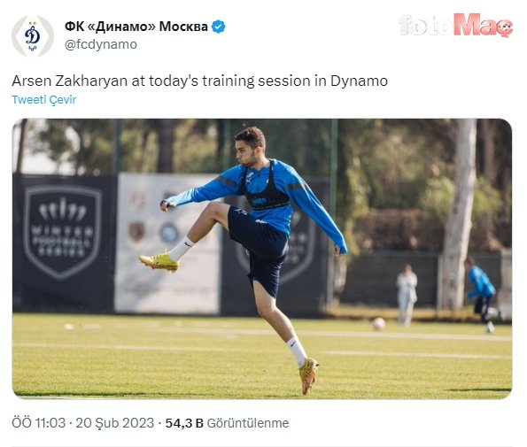Arsen Zakharyan'ın kulübü Dinamo Moskova'dan flaş açıklama! Galatasaray...