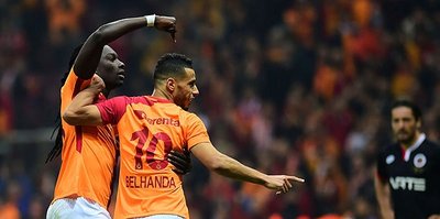 Gomis ve Belhanda 'Aslan'ı sırtladı