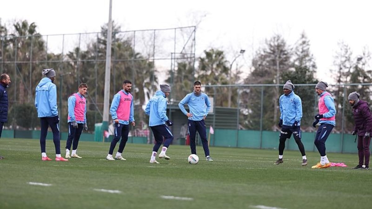 Trabzonspor'da İkas Eyüpspor maçı hazırlıkları