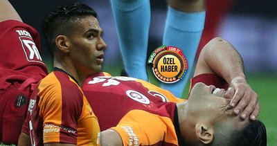 Galatasaray'daki Falcao depremi: Doktorlar teşhisi koydu!