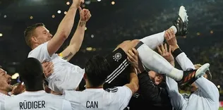 Veda maçında müthiş gol