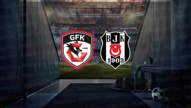 Beşiktaş – Gaziantep FK maçı muhtemel 11'ler 